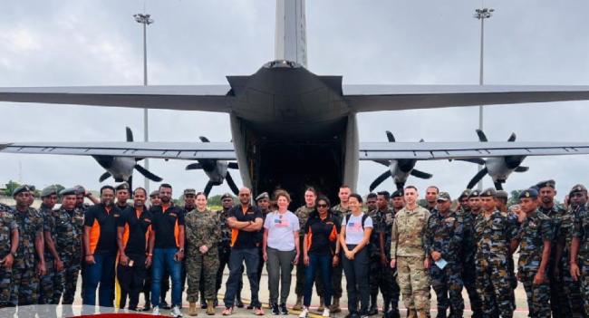 சக்தி - சிரச நிவாரண யாத்திரையில் C-130 விமானம்